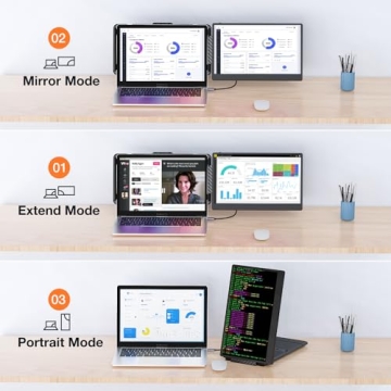 14-inch 1080P FHD Portable Laptop Monitor