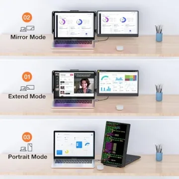 14-inch 1080P FHD Portable Laptop Monitor