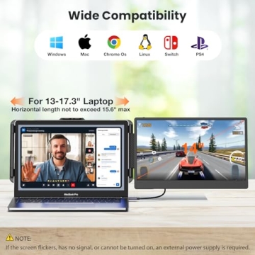 14-inch 1080P FHD Portable Laptop Monitor