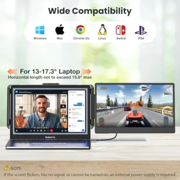 14-inch 1080P FHD Portable Laptop Monitor