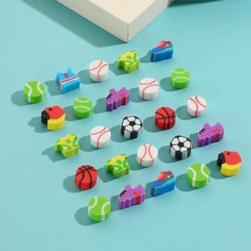 Kaemi Mini Erasers - 300 Bulk Cute School Supplies