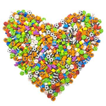 Kaemi Mini Erasers - 300 Bulk Cute School Supplies