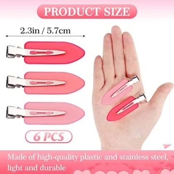 Revolutionary No Bend Hair Clips Set for Effortless Styling