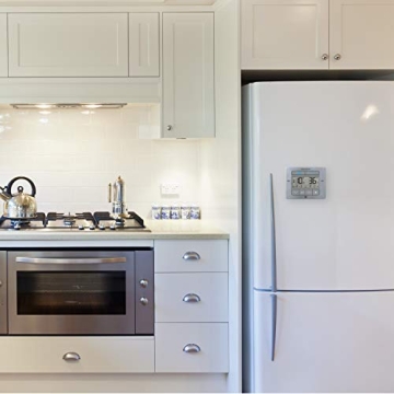 AcuRite Digital Wireless Fridge Freezer Thermometer with Alarm