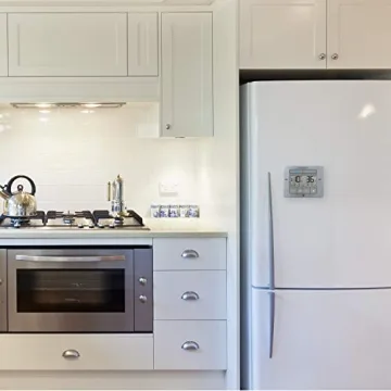 AcuRite Digital Wireless Fridge Freezer Thermometer with Alarm