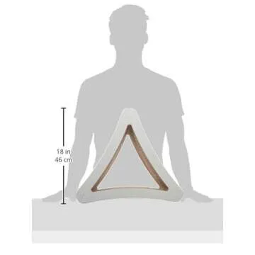 PetFusion 3-Sided Vertical Cat Scratching Post | Available in 18” & 24” | Multiple Angle Cat Scratching Pad; 6 Usable Sides. Scratch; Play; & Perch | 100% Recyclable Cardboard Lounge