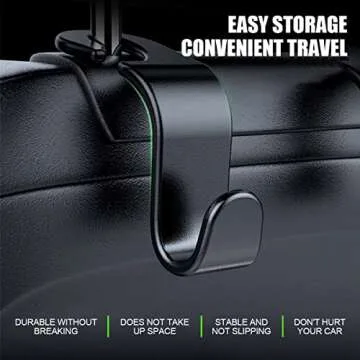 Car Headrest Hooks - Organize Your Car in Style