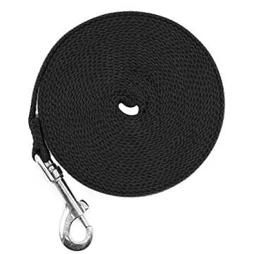 Justzon Cotton Web Dog Training Lead 20 Feet Multi-Use