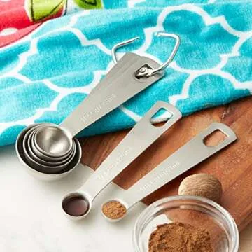 Spring Chef Stainless Steel Measuring Spoons Set - 8 Sizes