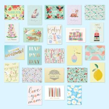 Sweetzer & Orange 100 Occasion Cards Set - Perfect for Gifting!
