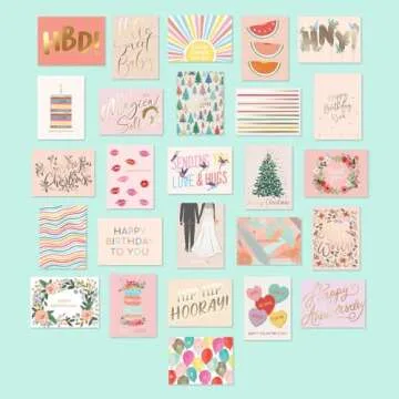 Sweetzer & Orange 100 Occasion Cards Set - Perfect for Gifting!