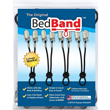 Bed Band Not Made in China. 100% USA Worker Assembled.. Bed Sheet Holder, Gripper, Suspender and Str...