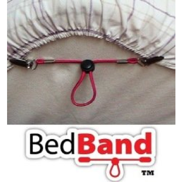 Bed Band USA Made Bed Sheet Holder Gripper for Better Sleep