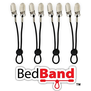 Bed Band USA Made Bed Sheet Holder Gripper for Better Sleep