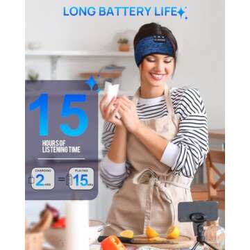 Comfortable Bluetooth Headband Sleep Headphones for All