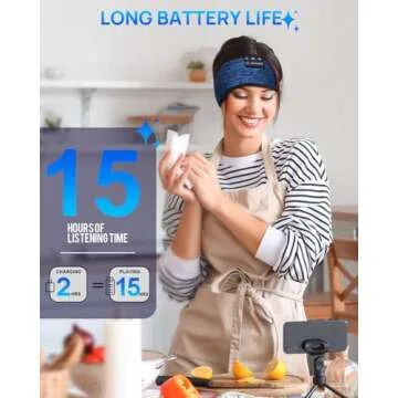 Comfortable Bluetooth Headband Sleep Headphones for All