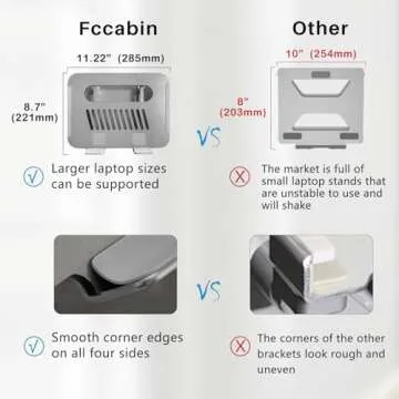 Adjustable Ergonomic Laptop Stand for Comfort