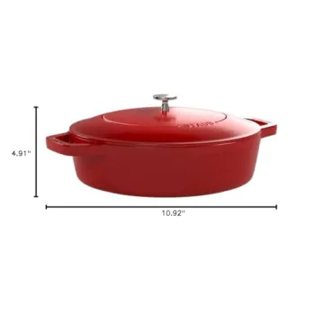 STAUB Cast Iron Sauté Pan with Chistera Lid 28 cm