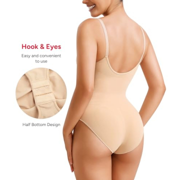 Nebility Shapewear Bodysuit for Women Tummy Control