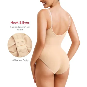 Nebility Shapewear Bodysuit for Women Tummy Control