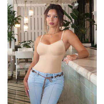 Nebility Shapewear Bodysuit for Women Tummy Control