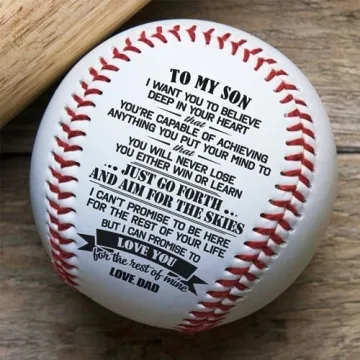Personalized Baseball Gifts For Son From Dad Unique
