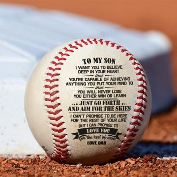 Personalized Baseball Gifts For Son From Dad Unique
