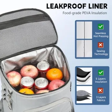 Cooler Backpack for Camping and Beach Adventures