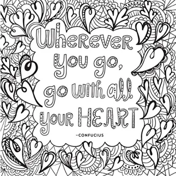 Joyful Inspirations Adult Coloring Book for Stress Relief