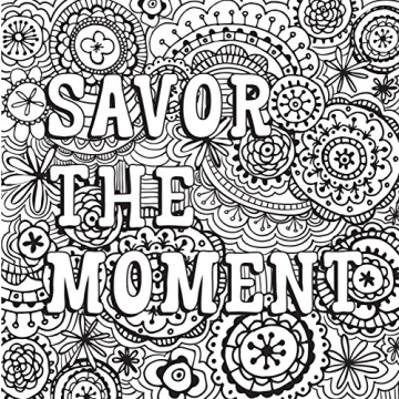 Joyful Inspirations Adult Coloring Book for Stress Relief