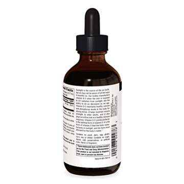Source Naturals Vitamin D-3 Liquid Drops 2000 iu Supports Bone & Immune Health - 4 Fluid oz