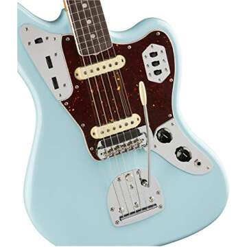 Fender American Original '60s Jaguar Daphne Blue Stunning Design