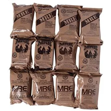 Quality MRE Bundle with 24 Meals and Inspection Date