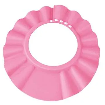 Baby Shower Cap Soft Adjustable Toddler Hair Protection Bath Visor