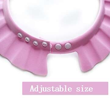 Baby Shower Cap for Kids - Soft Adjustable Hair Protection