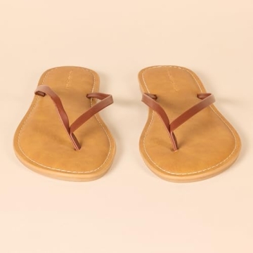 Amazon Essentials Women's Comfortable Thong Sandals for Summer