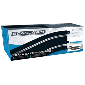 Scalextric Extension Pack: 4 Straights & 4 Curves for Ultimate Racing Fun