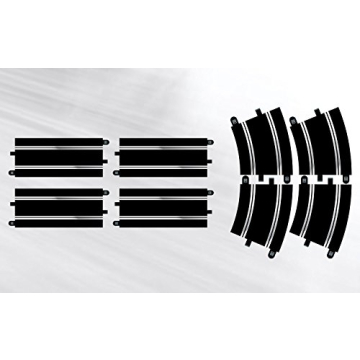 Scalextric Track Extension 4 Straights 4 Curves Racing Set