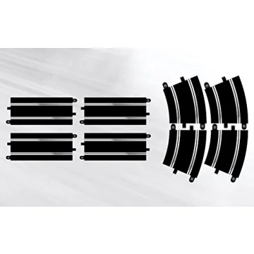 Scalextric Track Extension 4 Straights 4 Curves Racing Set