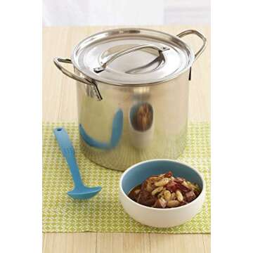 IMUSA USA 8-Quart Stainless Steel Stock Pot with Lid