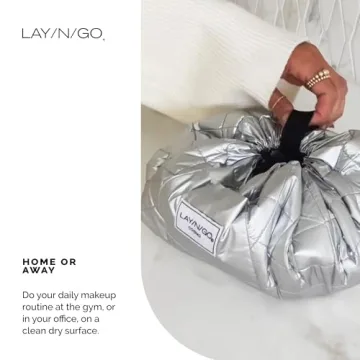 Lay-n-Go Cosmo Makeup Bag - Stylish & Portable Organizer