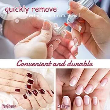 Outus Nail Carbide Drill Bit Set - Versatile 3 pcs for Gel Remover