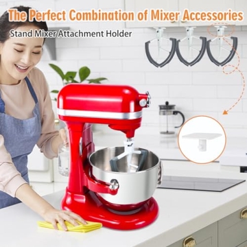 Stand Mixer Attachment Holders for Kitchenaid Organizing