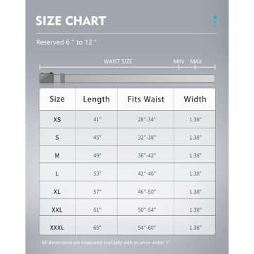 FAIRWIN Men's Ratchet Web Belt,1.25 inch Nylon Automatic Buckle Belt,No Holes Invisible Belt for Men