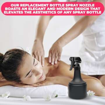 Durable Spray Nozzles for Bottles - 4 Pack