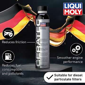 LIQUI MOLY Oil Additive Cera Tec 20002 Ceramic Wear & Tear Protection for Petrol & Diesel Engines Sm...