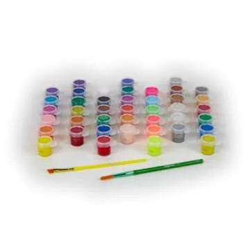 Crayola Kids Washable Paint Set, 42 Ct. Gift for Kids, Ages 3, 4, 5, 6, 7, Assorted