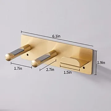 Hair Dryer Wall Holder Organizer Compatible with Dyson