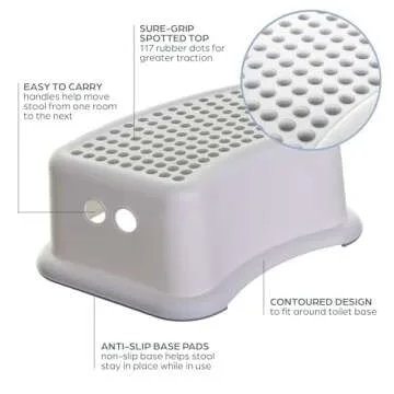 Dreambaby Step Stool - Non-Slip, Perfect for Potty Training