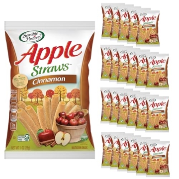 Cinnamon Apple Straws - Gluten-Free Snack Packs